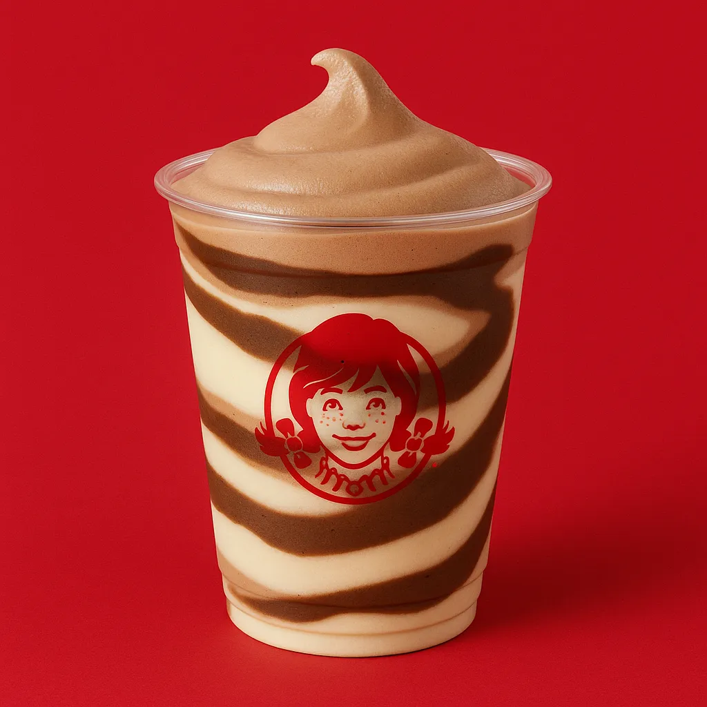 Brownie Batter Vanilla Frosty Swirl
