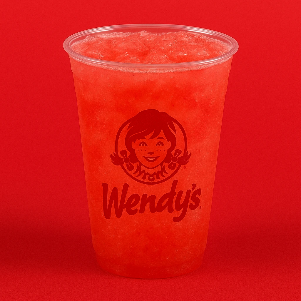 Wendy’s Menu USA 2025 - Prices, Calories, Nutrition & Deals 94 Wendy’s Strawberry Lemonade – sweet strawberry and tart lemonade drink served chilled.