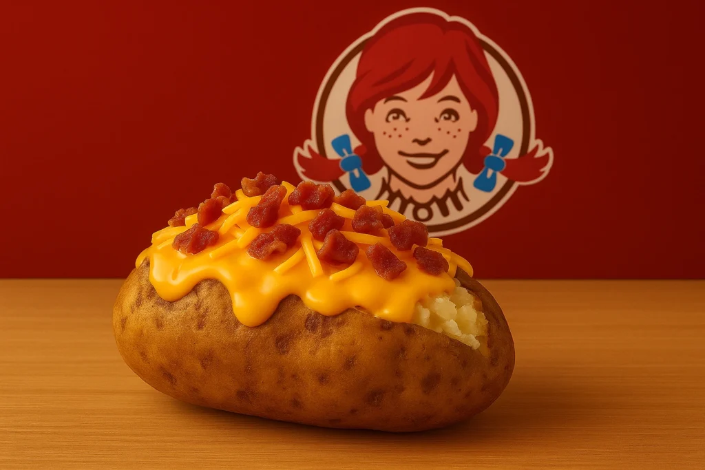 Bacon Cheese Baked Potato 1 bacon cheese baked potato
