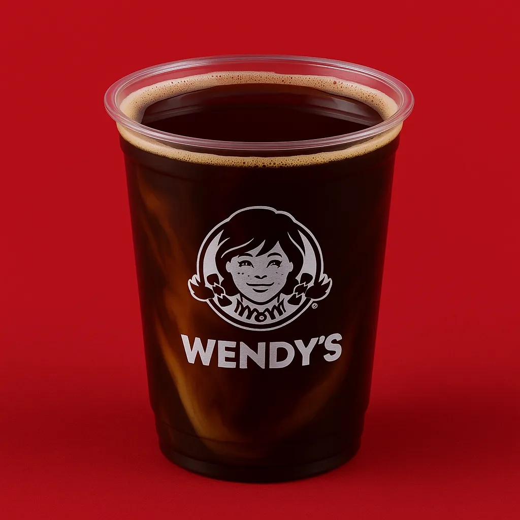 Wendy’s Menu USA 2025 - Prices, Calories, Nutrition & Deals 83 Wendy’s Hot Coffee – freshly brewed 100% Arabica coffee.