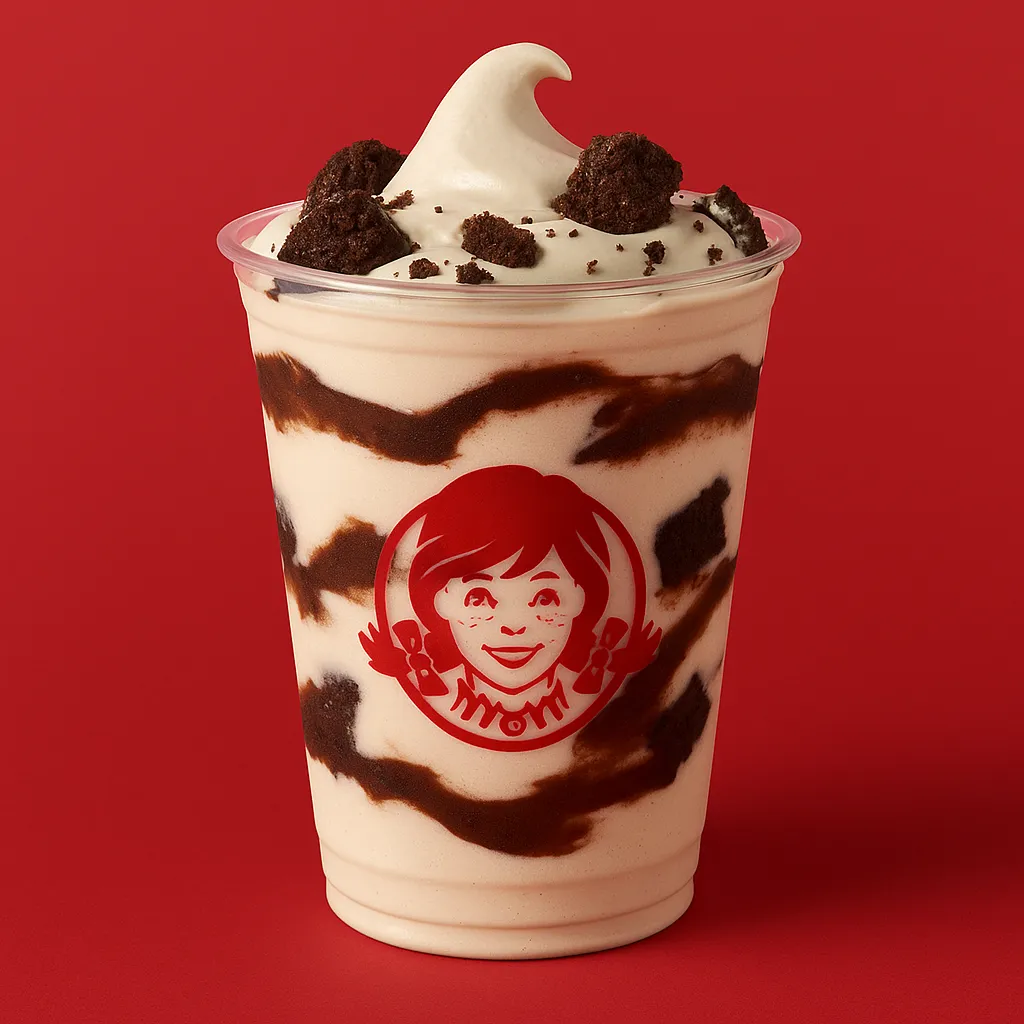 oreo brownie frosty