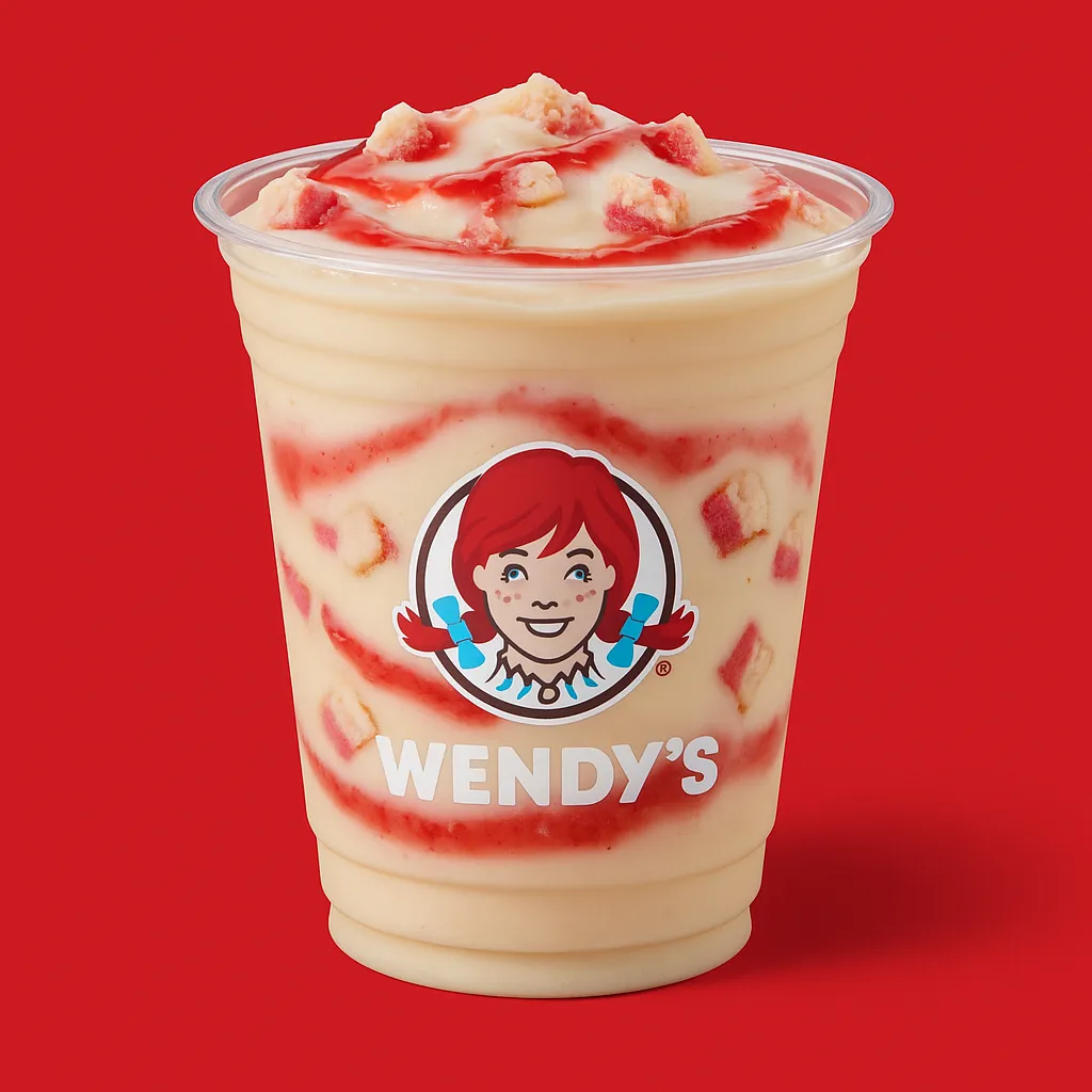 Wendy’s Menu USA 2025 - Prices, Calories, Nutrition & Deals 121 Wendy’s Pop-Tarts Strawberry Frosty – vanilla Frosty with strawberry sauce and Pop-Tarts pieces.