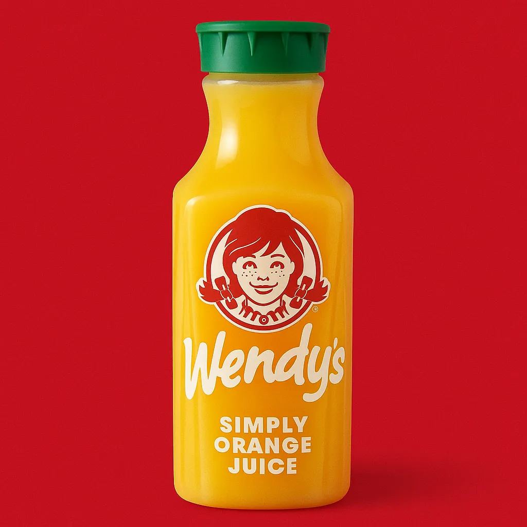 Wendy’s Menu USA 2025 - Prices, Calories, Nutrition & Deals 116 Wendy’s Simply Orange Juice 100% pure-squeezed beverage.