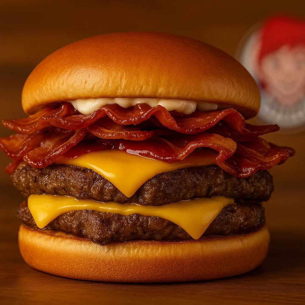Baconator 1 wendys baconator burger