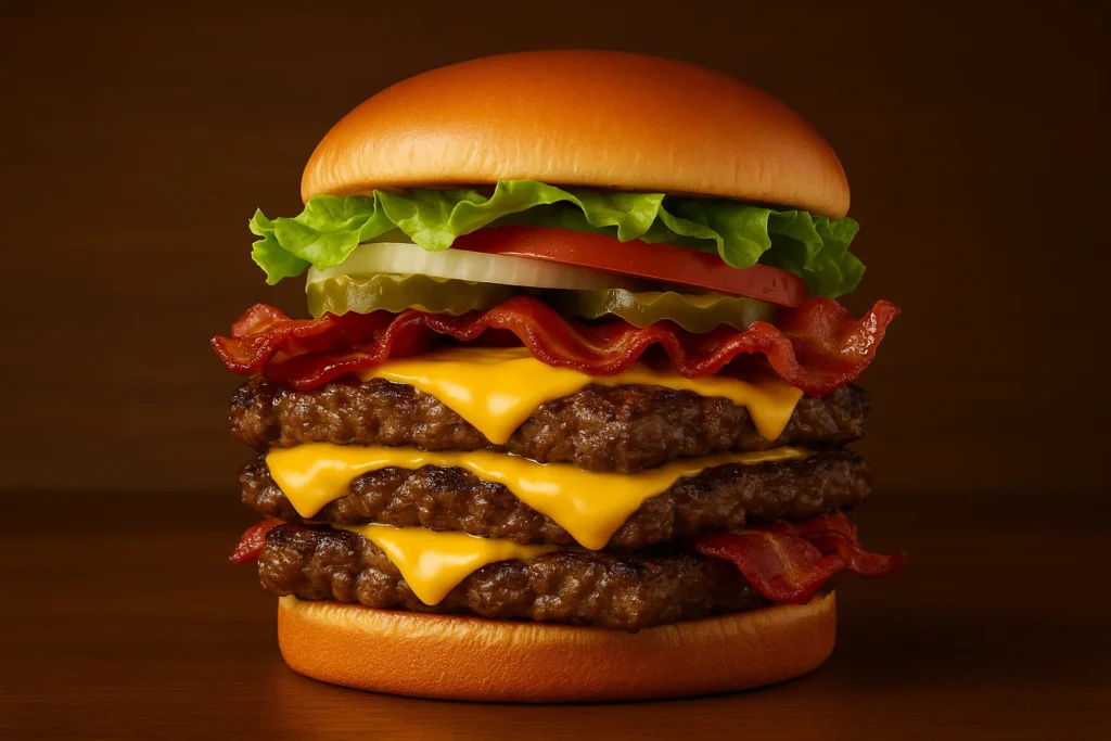 wendys big bacon classic triple