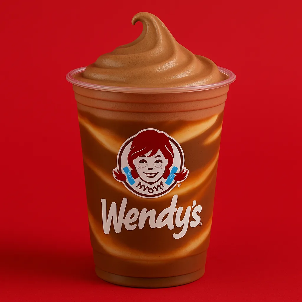 Wendy’s Menu USA 2025 - Prices, Calories, Nutrition & Deals 37 Wendy’s Caramel Chocolate Frosty Swirl – Sweet & Creamy Chocolate Dessert