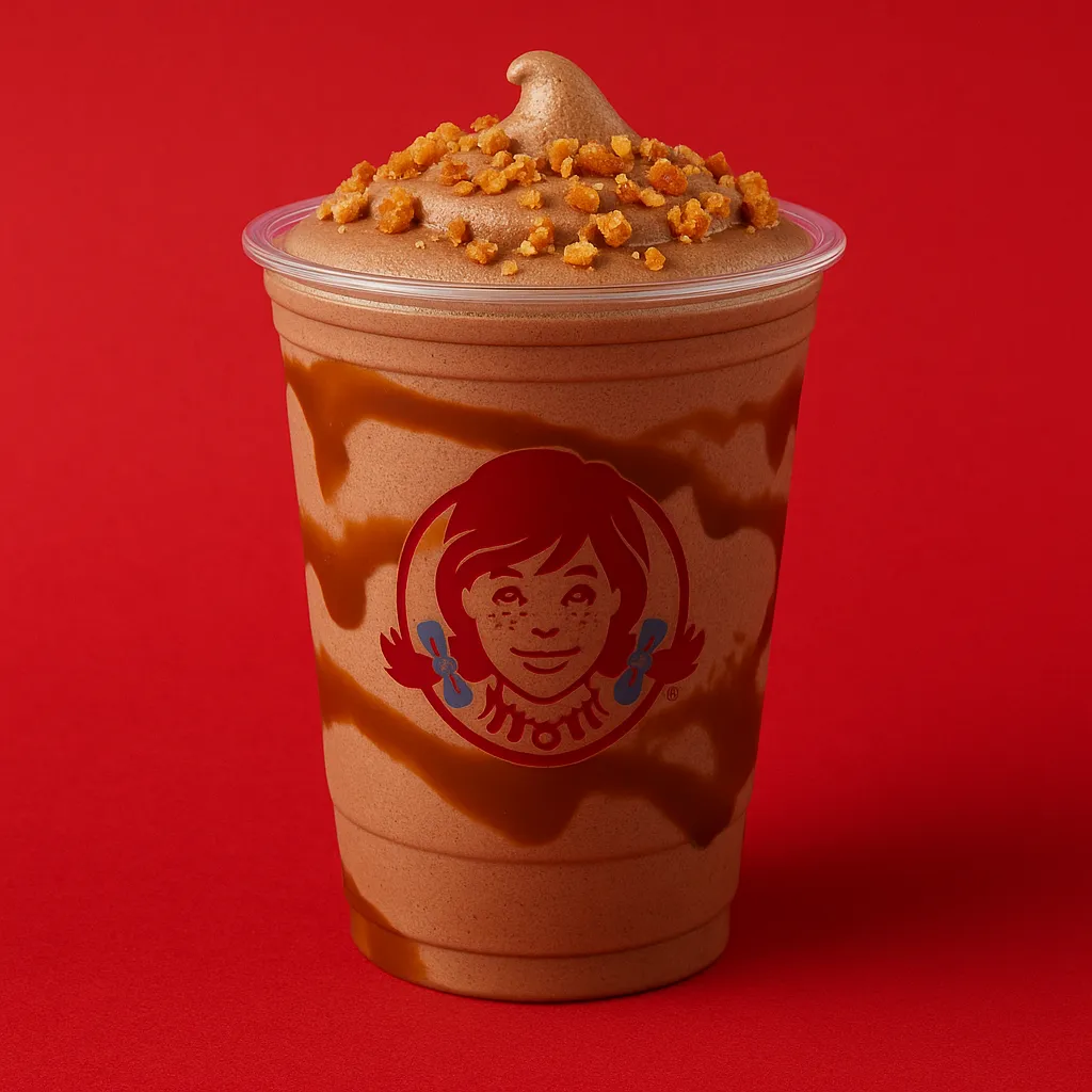 Wendy’s Menu USA 2025 - Prices, Calories, Nutrition & Deals 128 Wendy’s Caramel Crunch Chocolate Frosty Fusion – chocolate Frosty with caramel sauce and crunchy caramel bits.