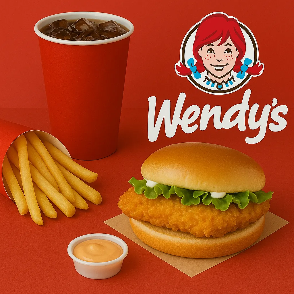 Wendy’s Menu USA 2025 - Prices, Calories, Nutrition & Deals 151 Wendy’s Crispy Chicken Biggie Bag
