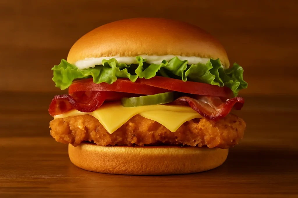 Wendy’s Menu USA 2025 - Prices, Calories, Nutrition & Deals 145 Wendy’s Crispy Chicken BLT Sandwich