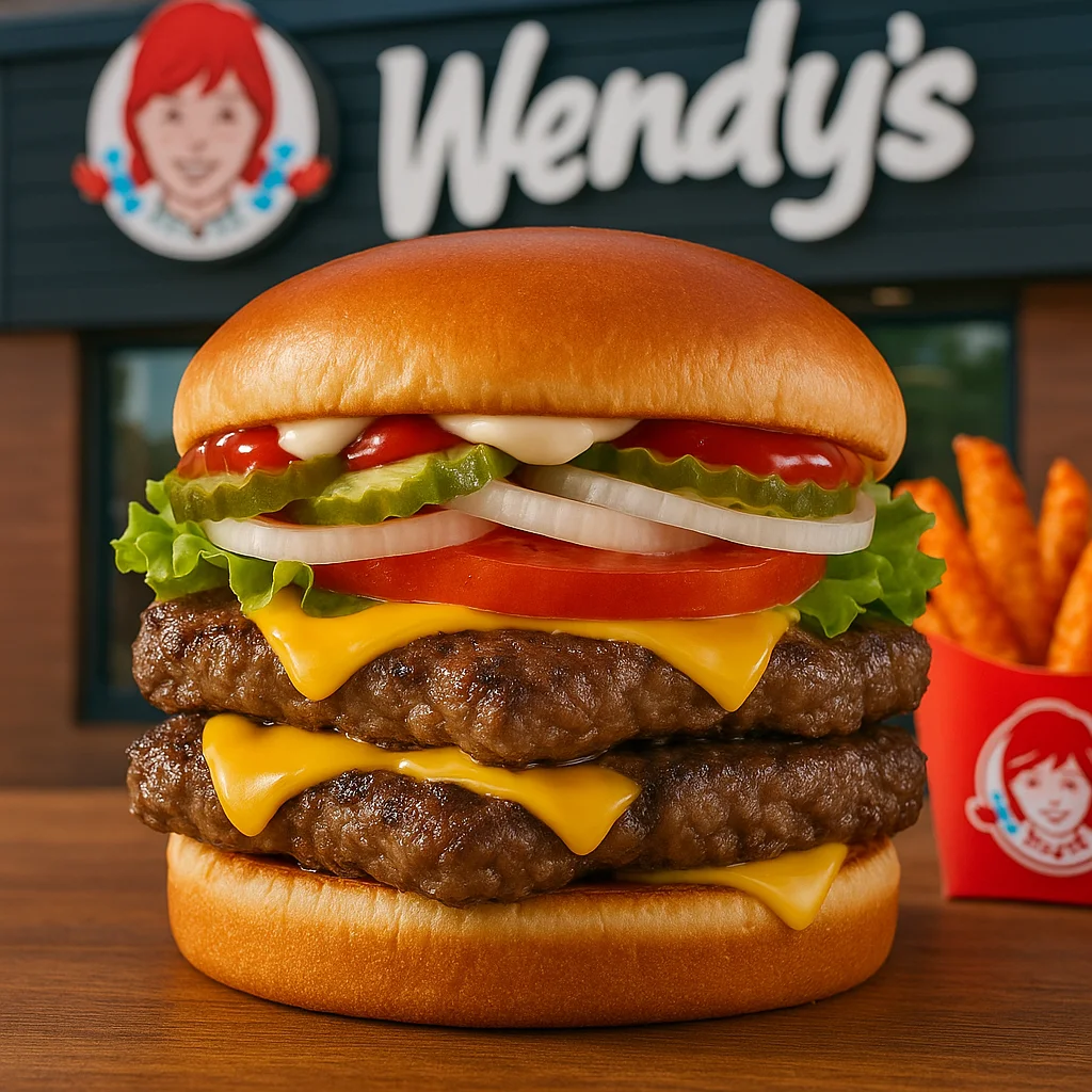 Wendy’s Menu USA 2025 - Prices, Calories, Nutrition & Deals 23 Wendy’s Dave’s Double Burger