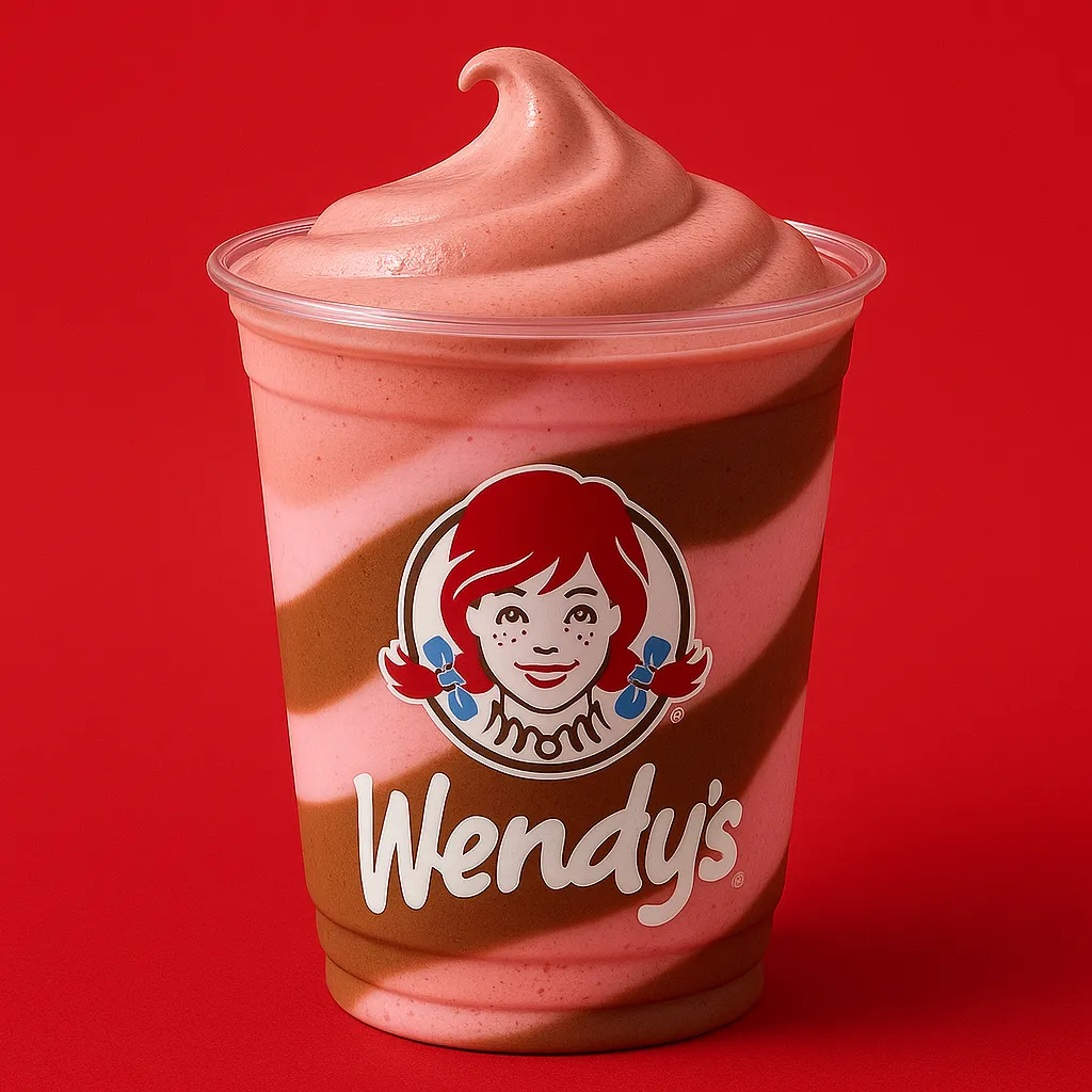 Wendy’s Menu USA 2025 - Prices, Calories, Nutrition & Deals 130 Wendy’s Strawberry Chocolate Frosty Swirl – chocolate Frosty with strawberry sauce.